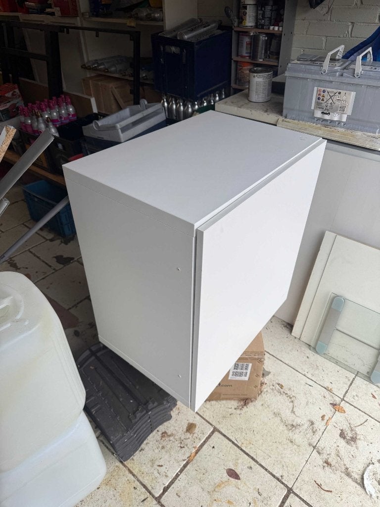 Besta kast Enkel element met deur, wit/Lappviken wit., Ophalen, Zo goed als nieuw