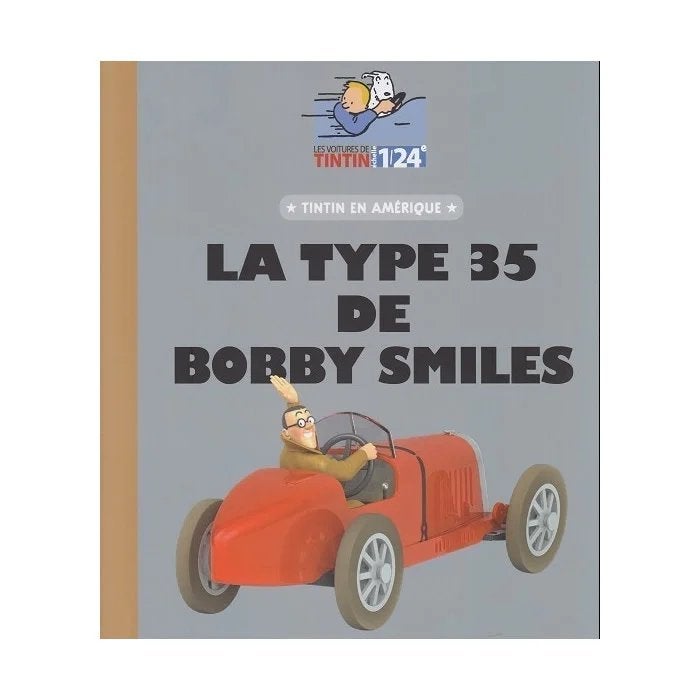 Kuifje auto 1:24 #41 Het type 35 van Bobby Smiles uit Kuifje, Niet ingevuld, Nieuw, Niet ingevuld, Niet ingevuld