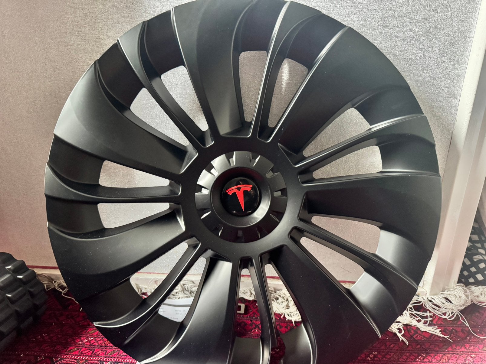 Tesla Model Y en Model 3 19 inch wieldoppen, Ophalen of Verzenden, Zo goed als nieuw