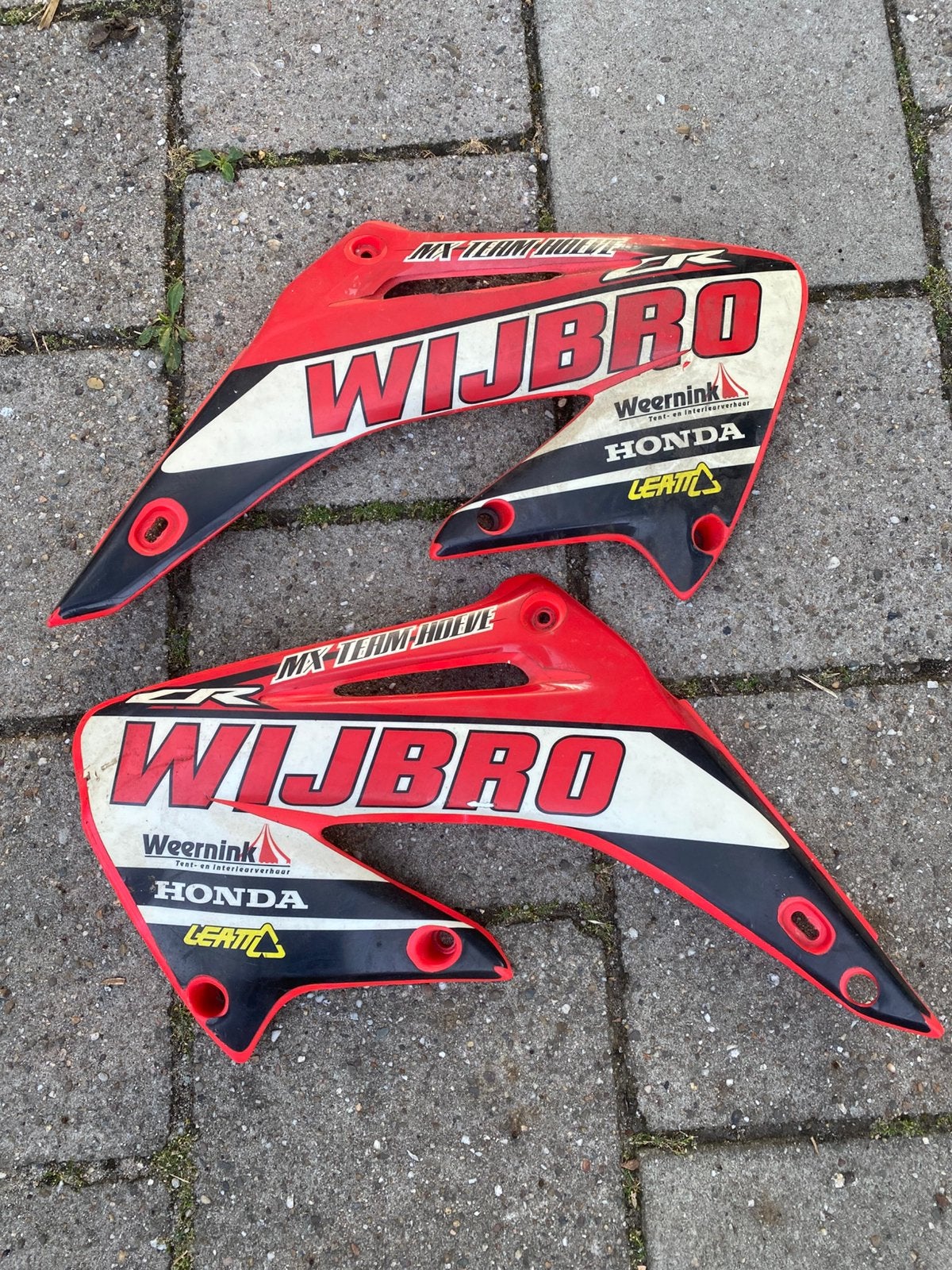 CRF 250 R 2014-2017 (CRF250R) kuipdeel LINKS en RECHTS, Motoren, Onderdelen | Honda, Ophalen of Verzenden, Gebruikt