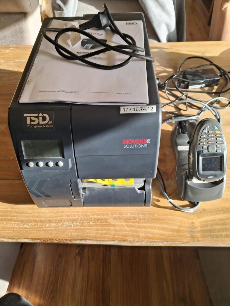 Matrix label printer met handscanner, Ophalen of Verzenden, Zo goed als nieuw