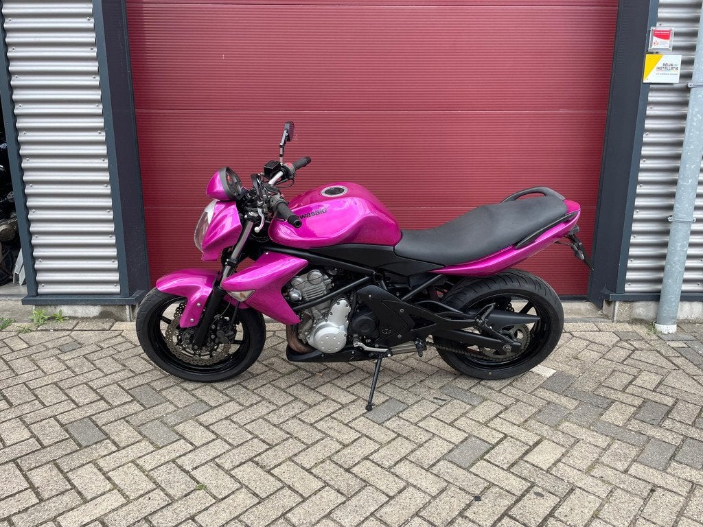 Kawasaki ER-6n ER6-N ABS Roze A en A2 mogelijk - foto 3