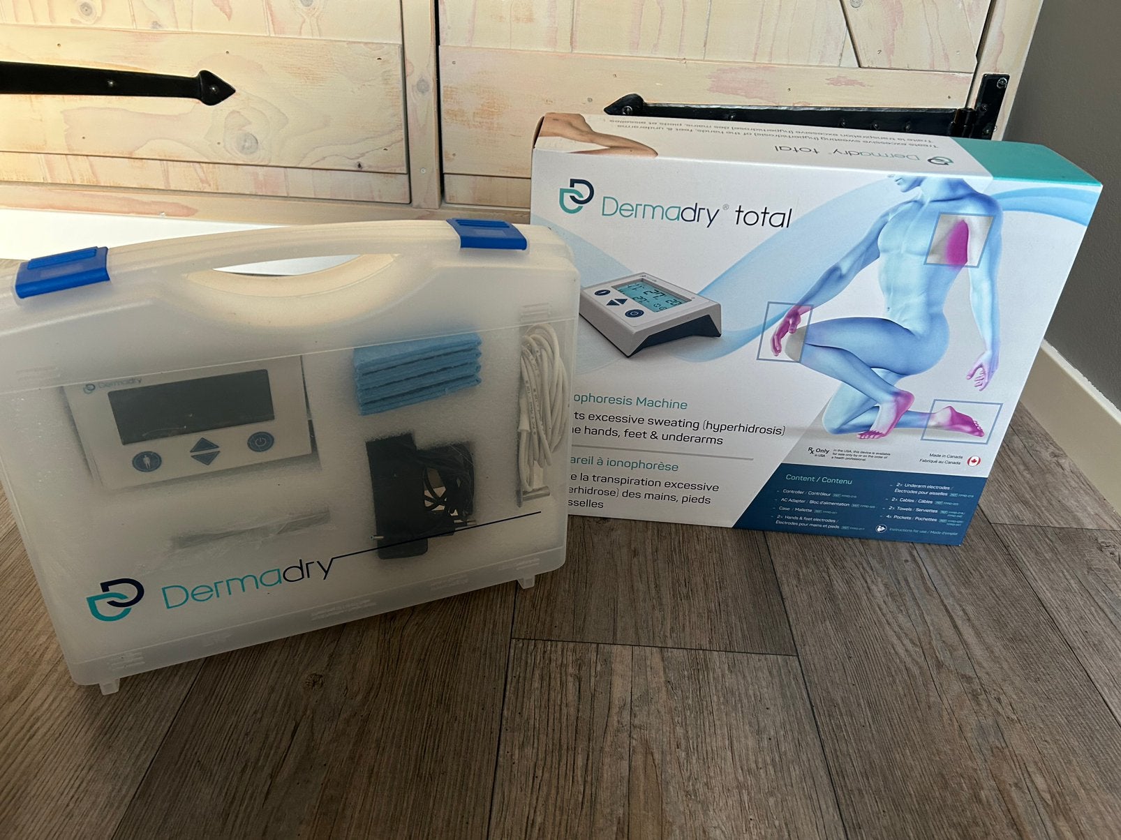 Dermadry Iontoforese machine, Ophalen of Verzenden, Zo goed als nieuw, Overige typen