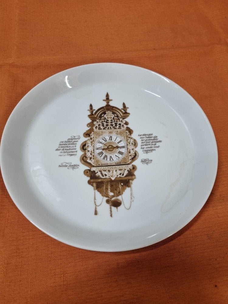 bord klokken mitterteich porselein, Antiek en Kunst, Ophalen of Verzenden
