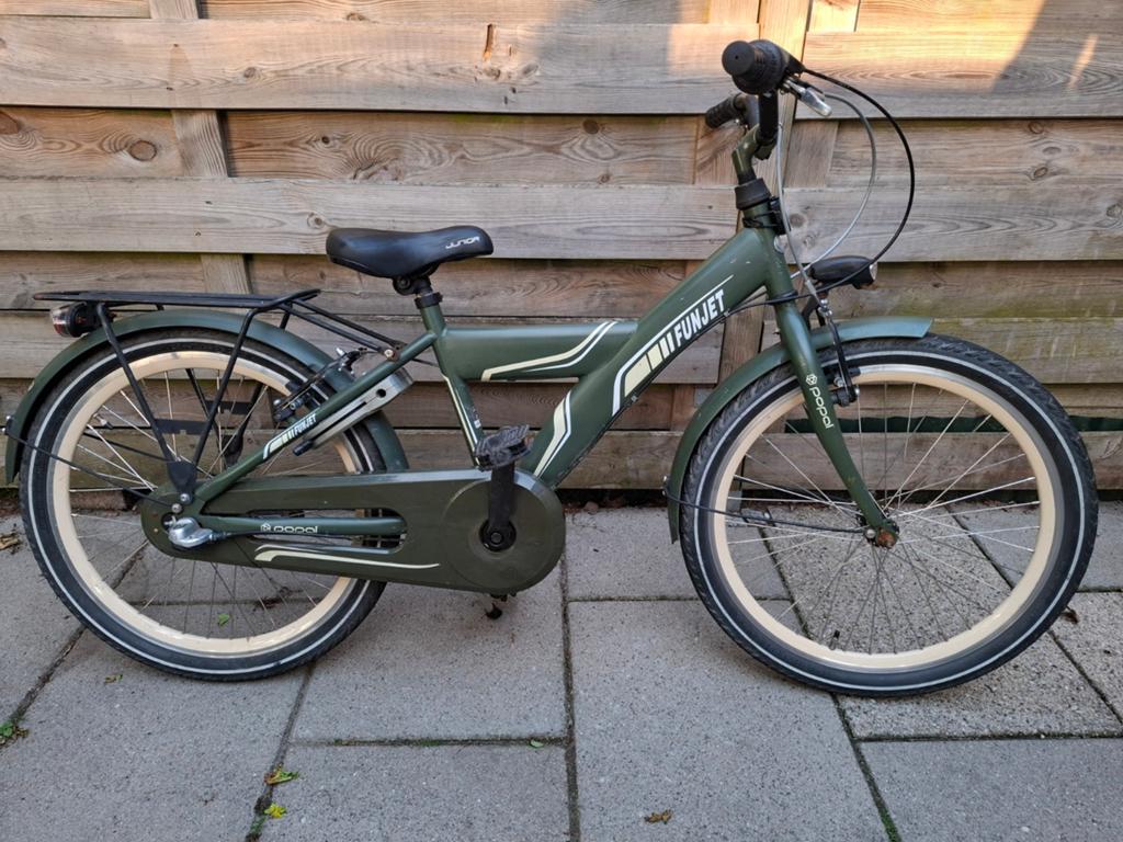 Jongensfiets 22 inch Popal, Ophalen of Verzenden, Gebruikt, 22 inch, Versnellingen