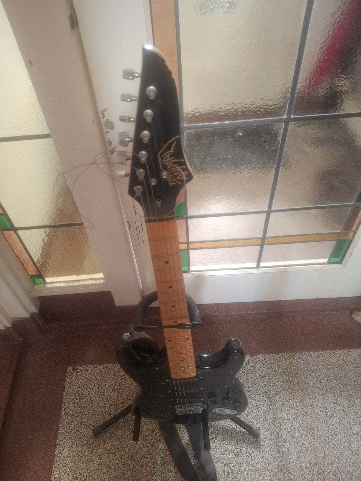 The Animal Stratocaster Electrische gitaar., Muziek en Instrumenten, Snaarinstrumenten | Gitaren | Elektrisch, Ophalen, Solid body