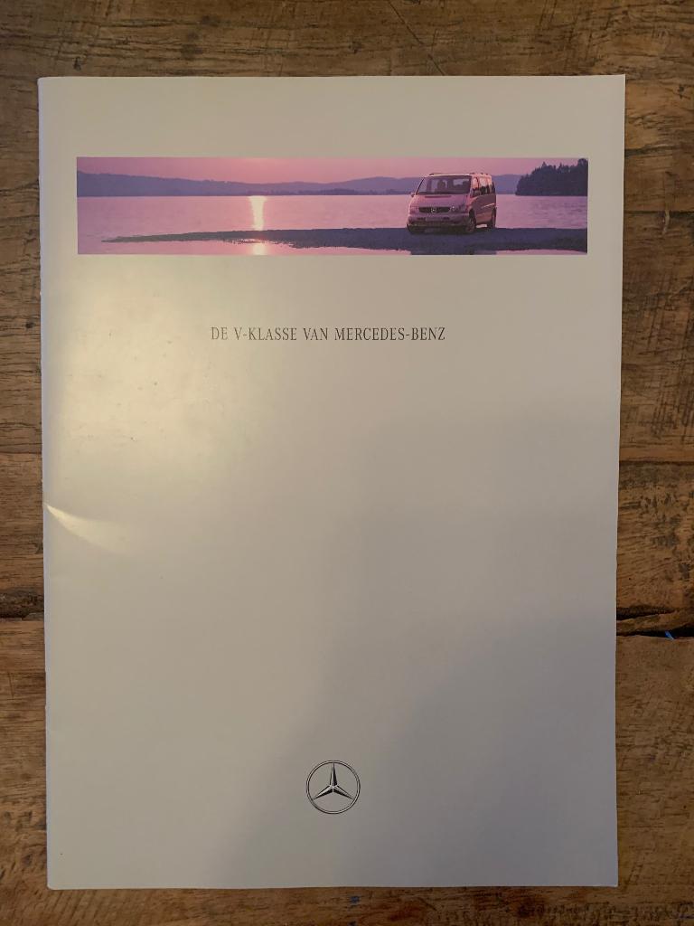 Folder, brochure Mercedes-Benz V-klasse W638 1996, Nieuw, Mercedes-Benz, Mercedes, Ophalen of Verzenden