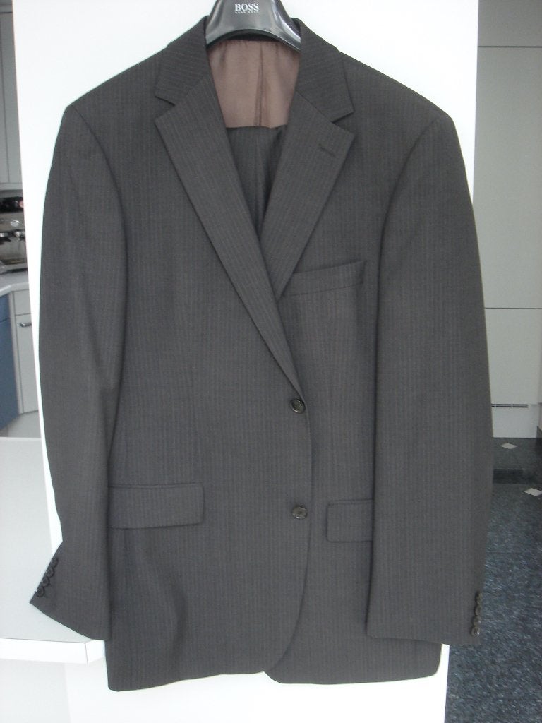 Hugo Boss Kostuum  Lengtemaat 106 = confectiemaat 54, Maat 52/54 (L), Overige kleuren, Ophalen of Verzenden, Gedragen