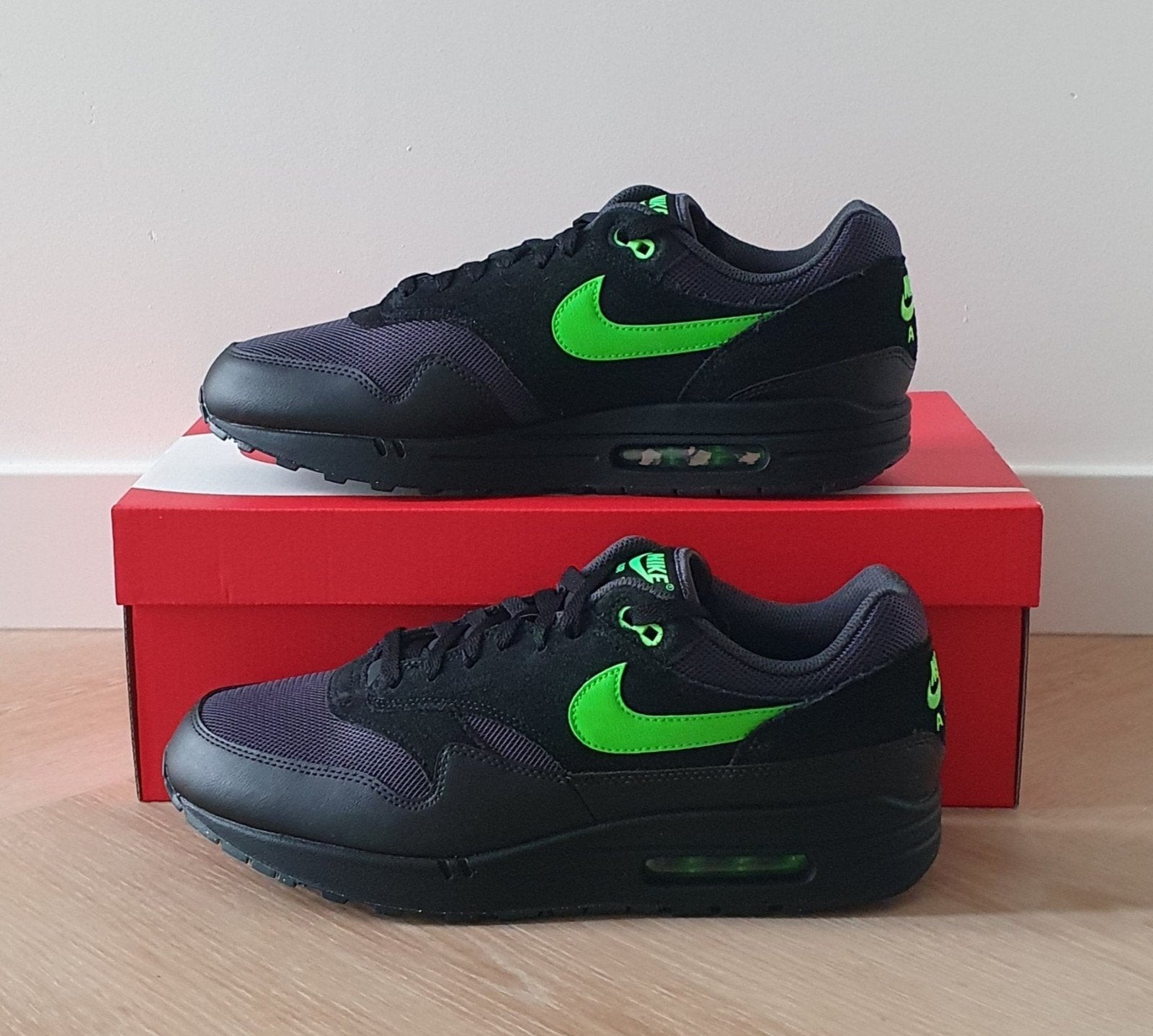 Nike Air Max 1 Green Strike EU 46, Overige kleuren, Verzenden, Nike, Nieuw