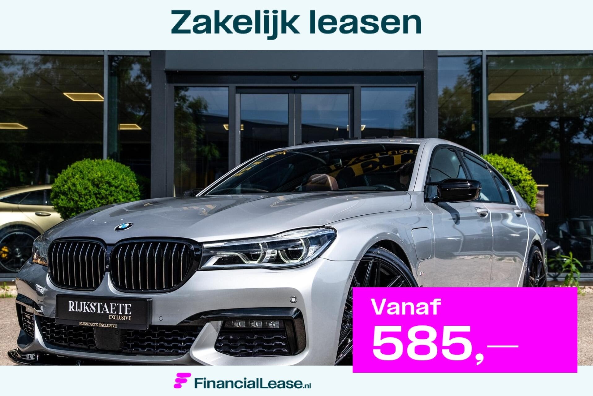 BMW 7-serie 740e iPerformance High Executive|PANO|H&K|360|21, Automaat, Achterwielaandrijving, Gebruikt, Euro 6
