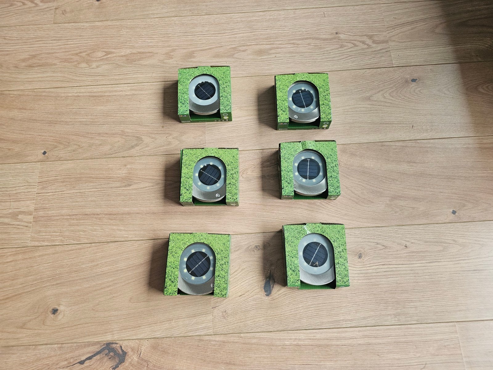 Led Grondspot Solar (zonne-energie) 6x nieuw, Tuin en Terras, Buitenverlichting, Zonne-energie, Minder dan 50 watt, Nieuw, Ophalen of Verzenden