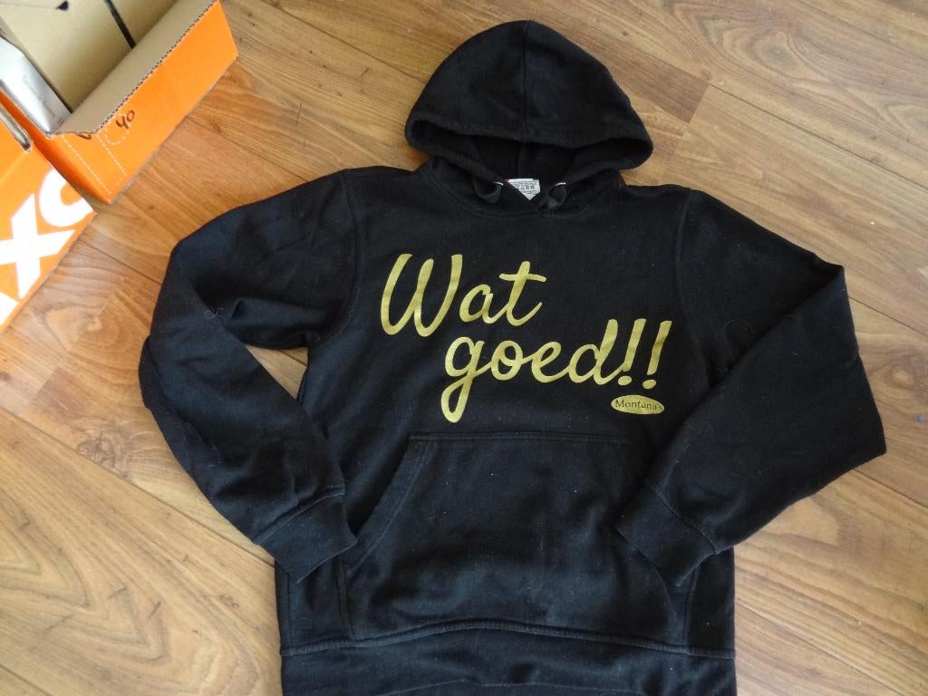 De Meilandjes hoodie, Ophalen of Verzenden, Gedragen, Maat 36 (S), Zwart