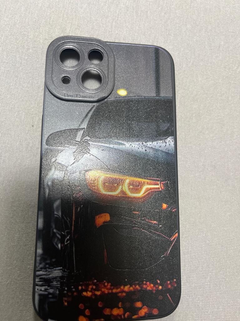 iPhone 13 Hoesje met Auto Print - Goede Staat, Ophalen, Hoesje of Tasje, IPhone 13, Gebruikt