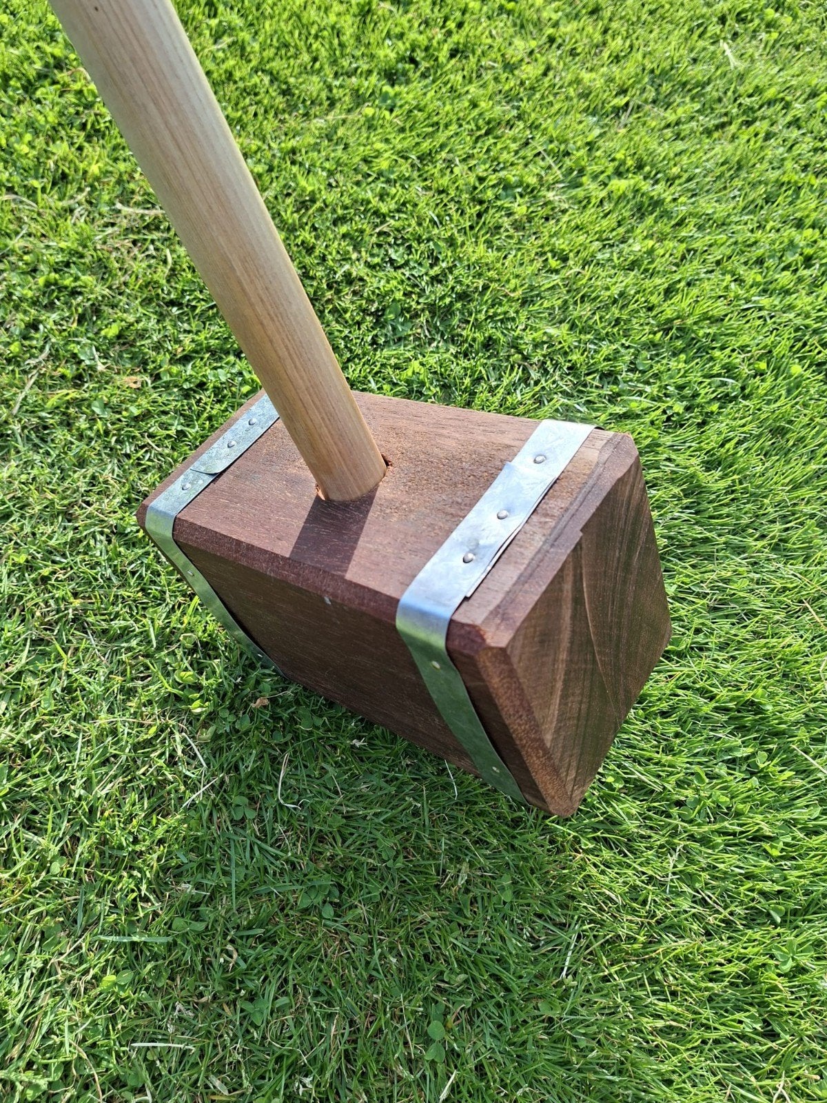 Nieuwe houten tuinhamer - Perfect voor tuinwerk, Tuin en Terras, Hand-tuingereedschap, Ophalen, Nieuw, Overige soorten