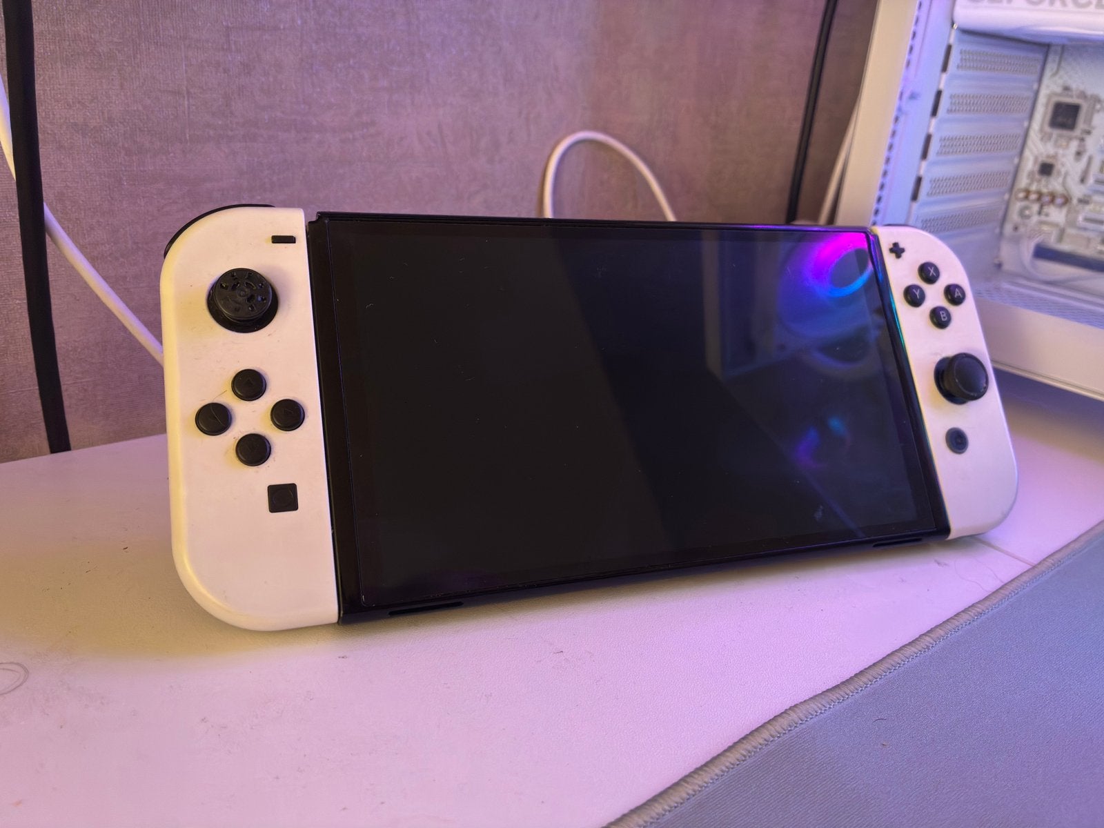 Nintendo Switch OLED met Dock + Animal Crossing
