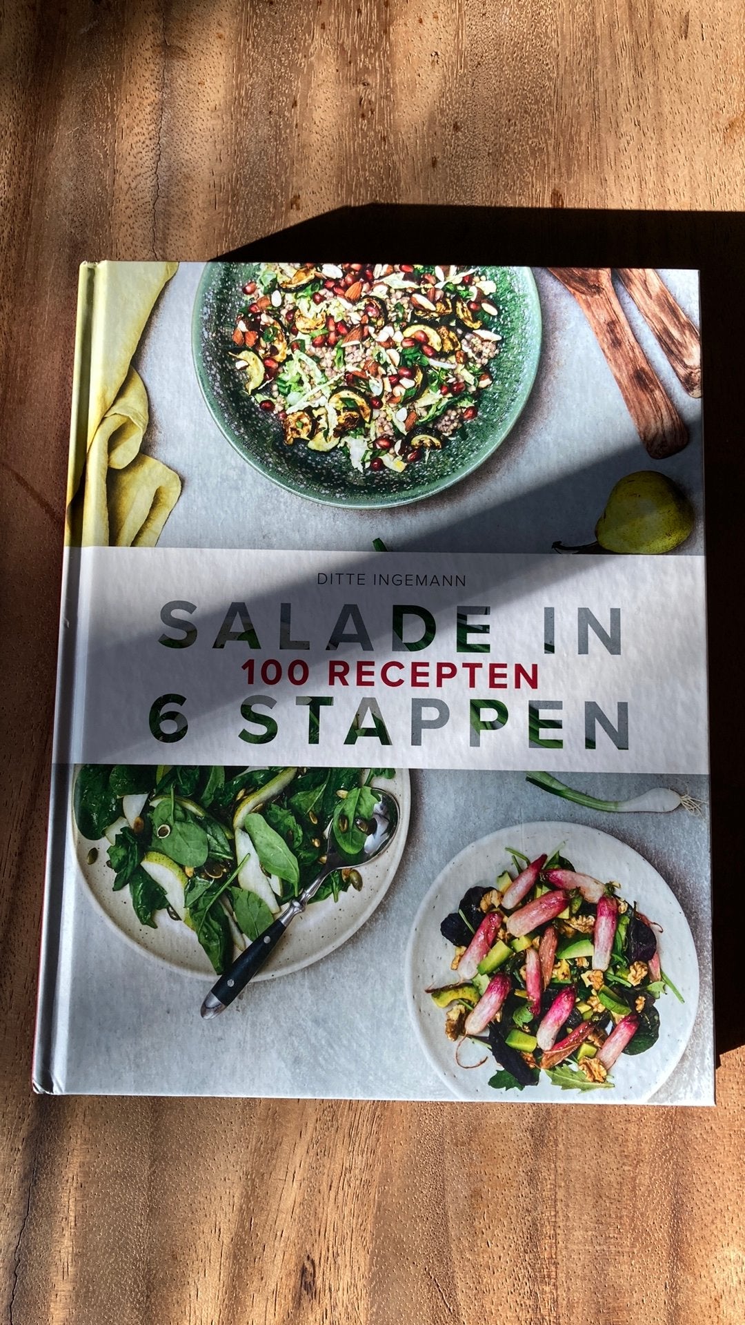 Salade in 6 stappen, Ditte Ingemann, Hoofdgerechten, Ophalen of Verzenden, Zo goed als nieuw, Gezond koken
