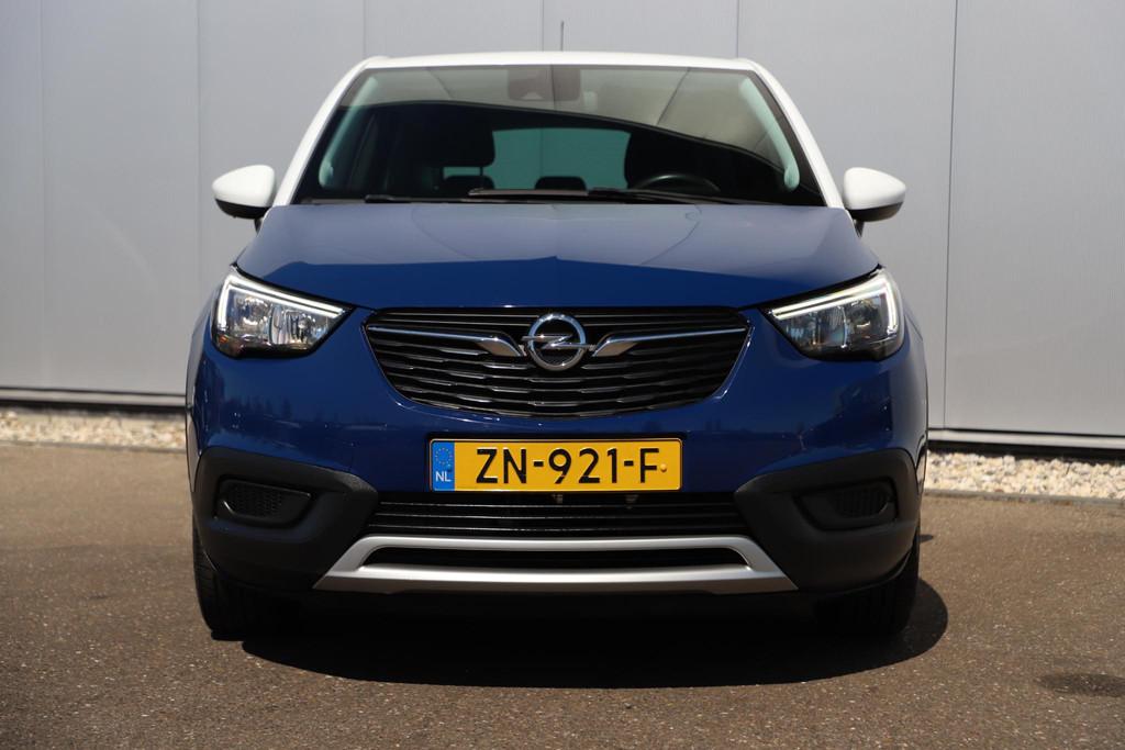 Opel Crossland X 1.2 120 Jaar Edition Navigatie LED Carplay, Voorwielaandrijving, Gebruikt, 1199 cc, Met garantie (alle)