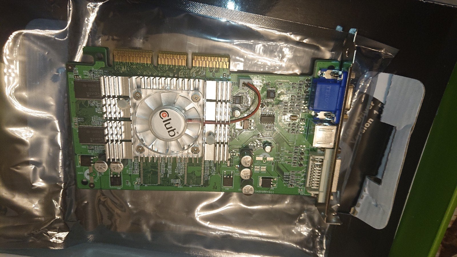 128 mb Nvidia Geforce 4 agp nieuw in doos, Ophalen of Verzenden, CLUB3D