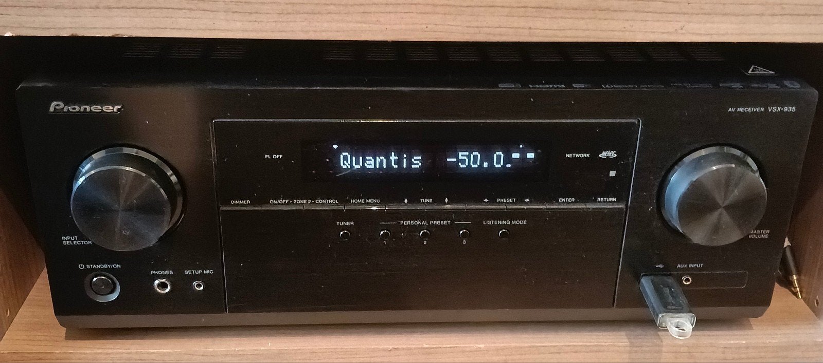 pioneer vsx-935 av atmos surround receiver, Audio, Tv en Foto, Versterkers en Receivers, Ophalen of Verzenden, Zo goed als nieuw