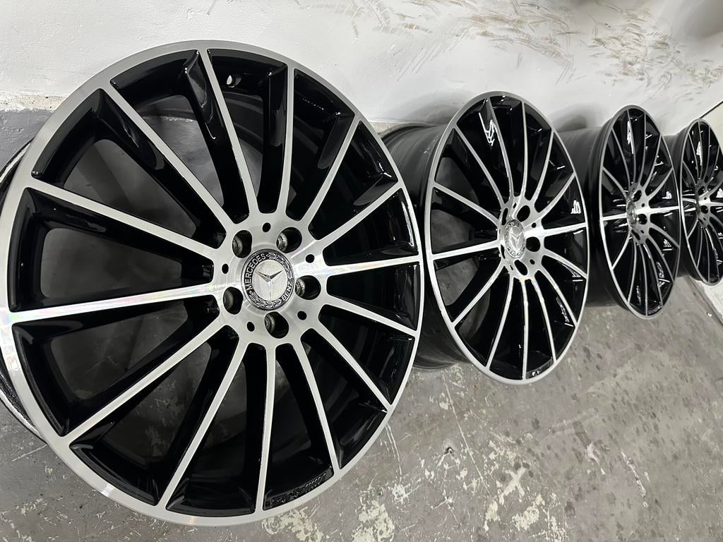 20 inch Originele Mercedes W213 AMG Breedset velgen, Velg(en), Ophalen of Verzenden, Personenwagen, 20 inch