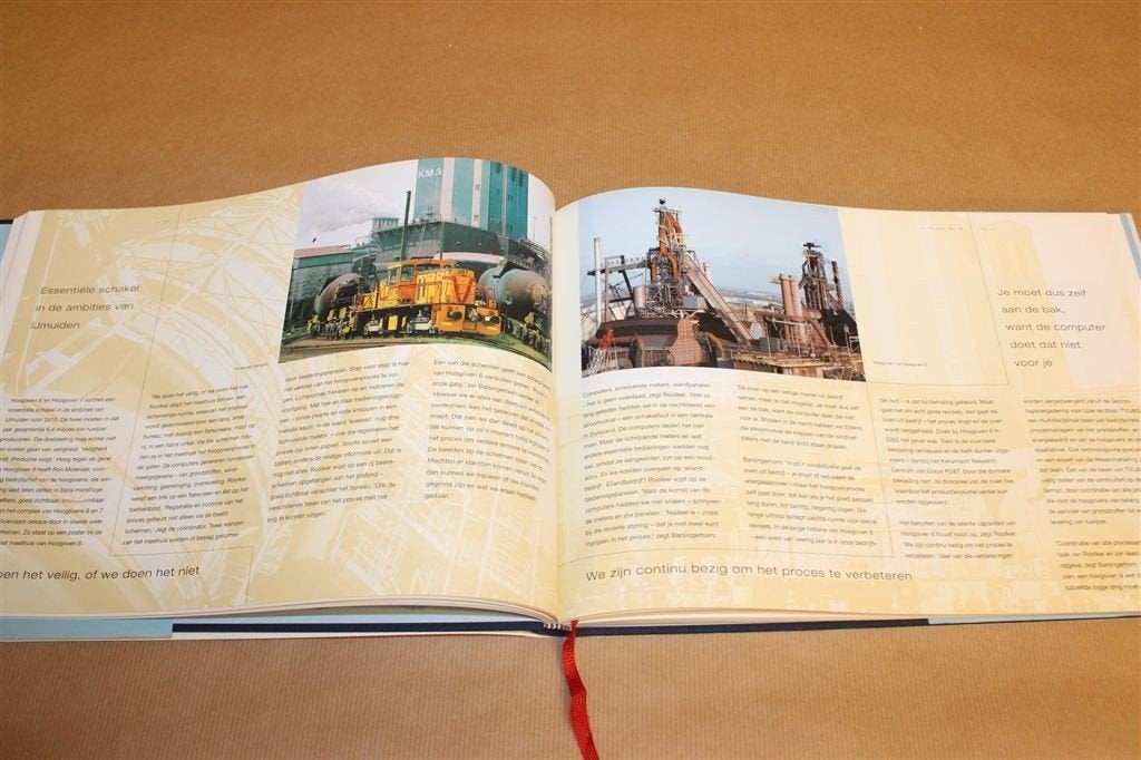 Over ons — 90 Jaar Hoogovens IJmuiden [1918-2008], Ophalen of Verzenden, Zo goed als nieuw