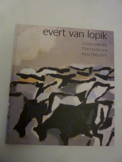 Evert van Lopik - Schilderijen tekeningen houtreliëfs, Verzenden, Zo goed als nieuw