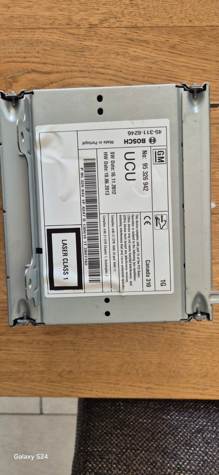 Afkomstuig Opel Astra J 2013 - Origineel Bosch, Ophalen of Verzenden, Gebruikt