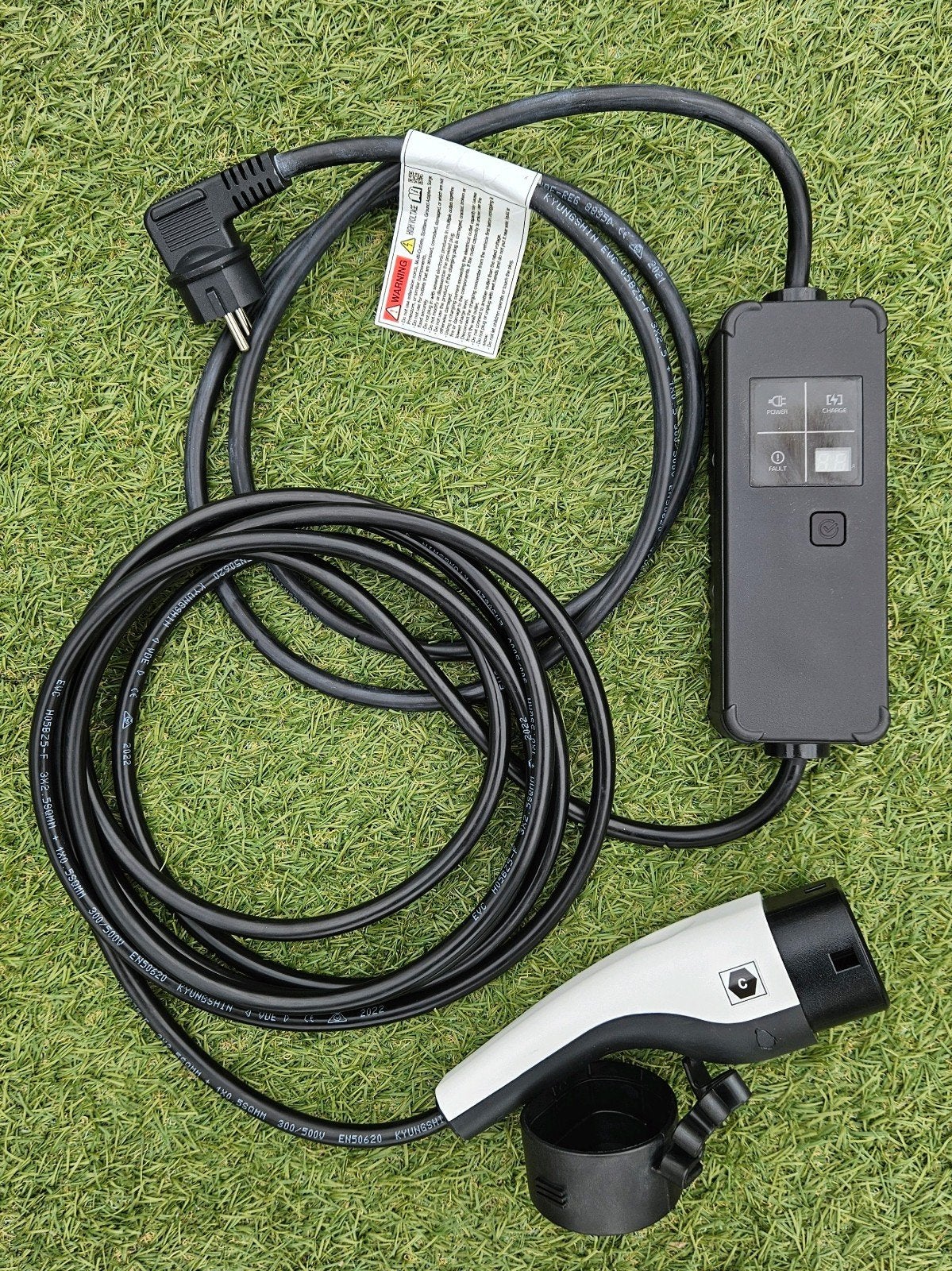 Instelbare thuislader EV PHEV charger laadkabel type 2, Ophalen of Verzenden, Nieuw, Laadkabel