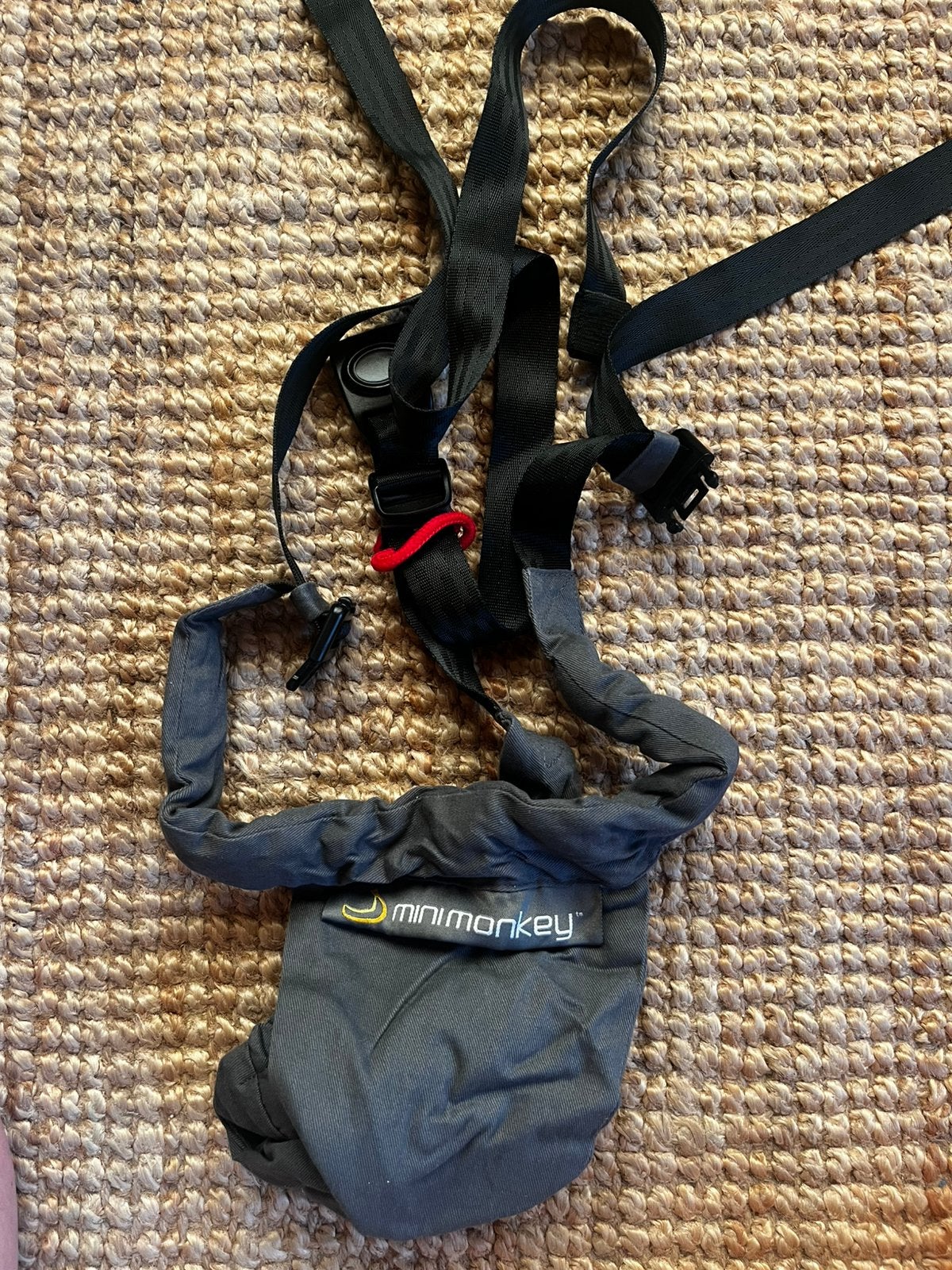Mini monkey ‘Minichair’, donkergrijs, Ophalen of Verzenden, Zo goed als nieuw, Klimsport-accessoire
