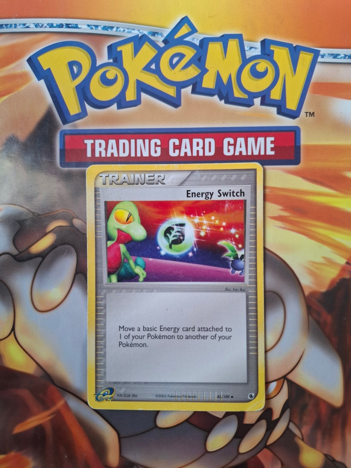 Energy switch 82/109 Ex Ruby&Sapphire set pokemon, Ophalen of Verzenden, Gebruikt, Losse kaart