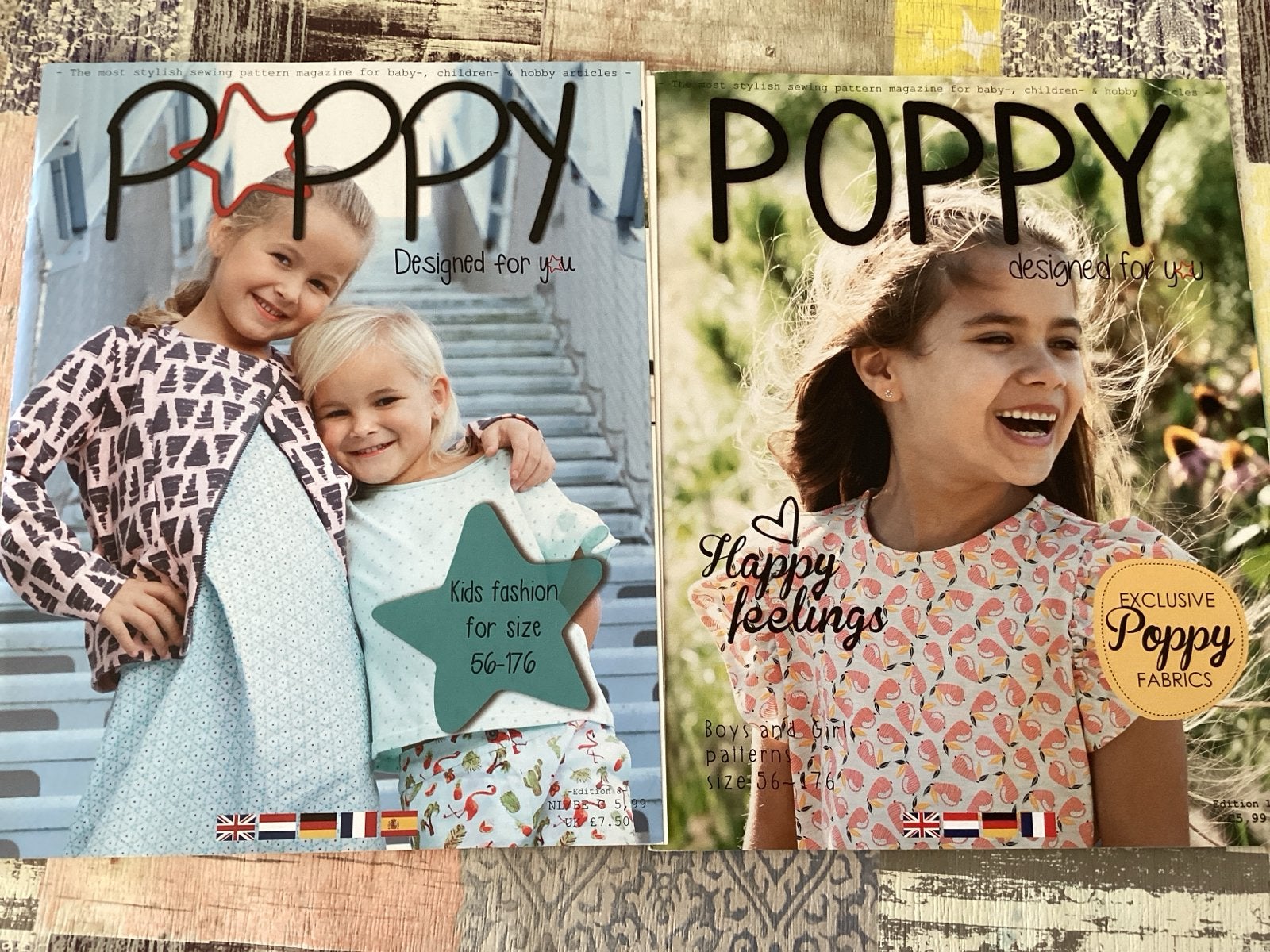 Poppy Magazine Naaipatronen voor Kinderkleding (2 stuks), Overige merken, Kind, Ophalen of Verzenden, Overige typen