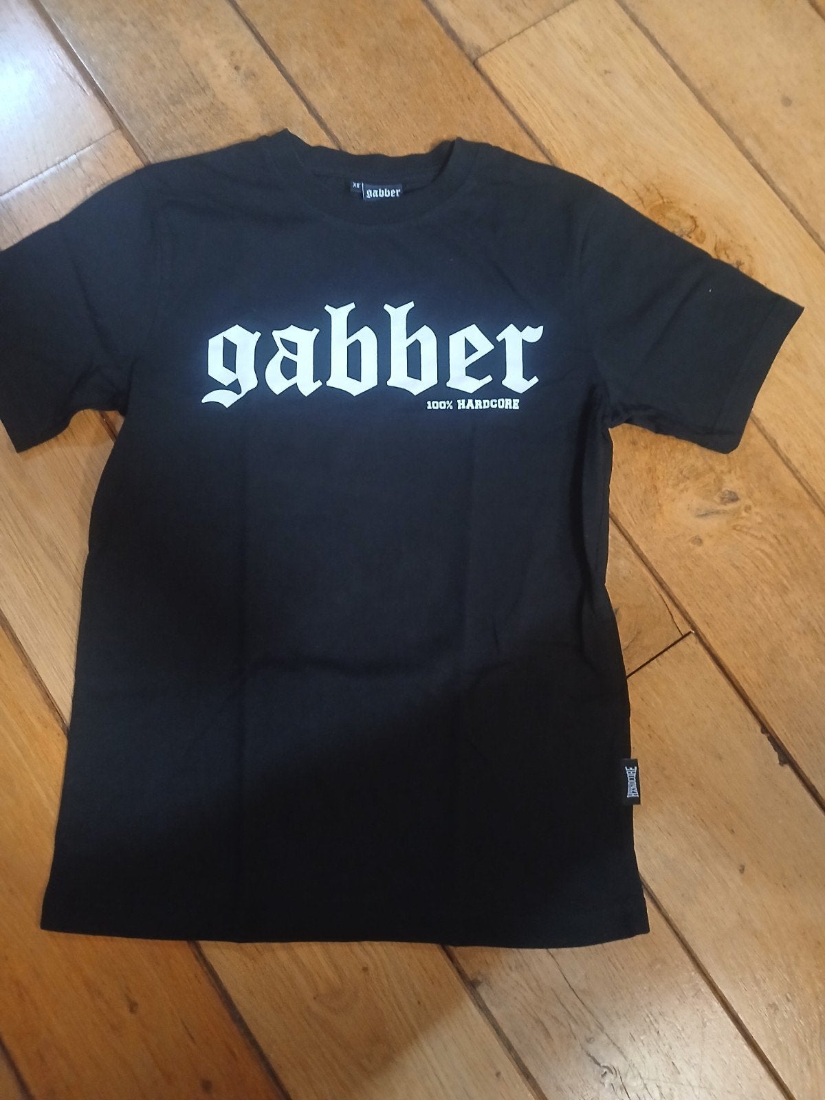 100% Hardcore t-shirt Gabber, Jongen of Meisje, Ophalen of Verzenden, Zo goed als nieuw, Shirt of Longsleeve
