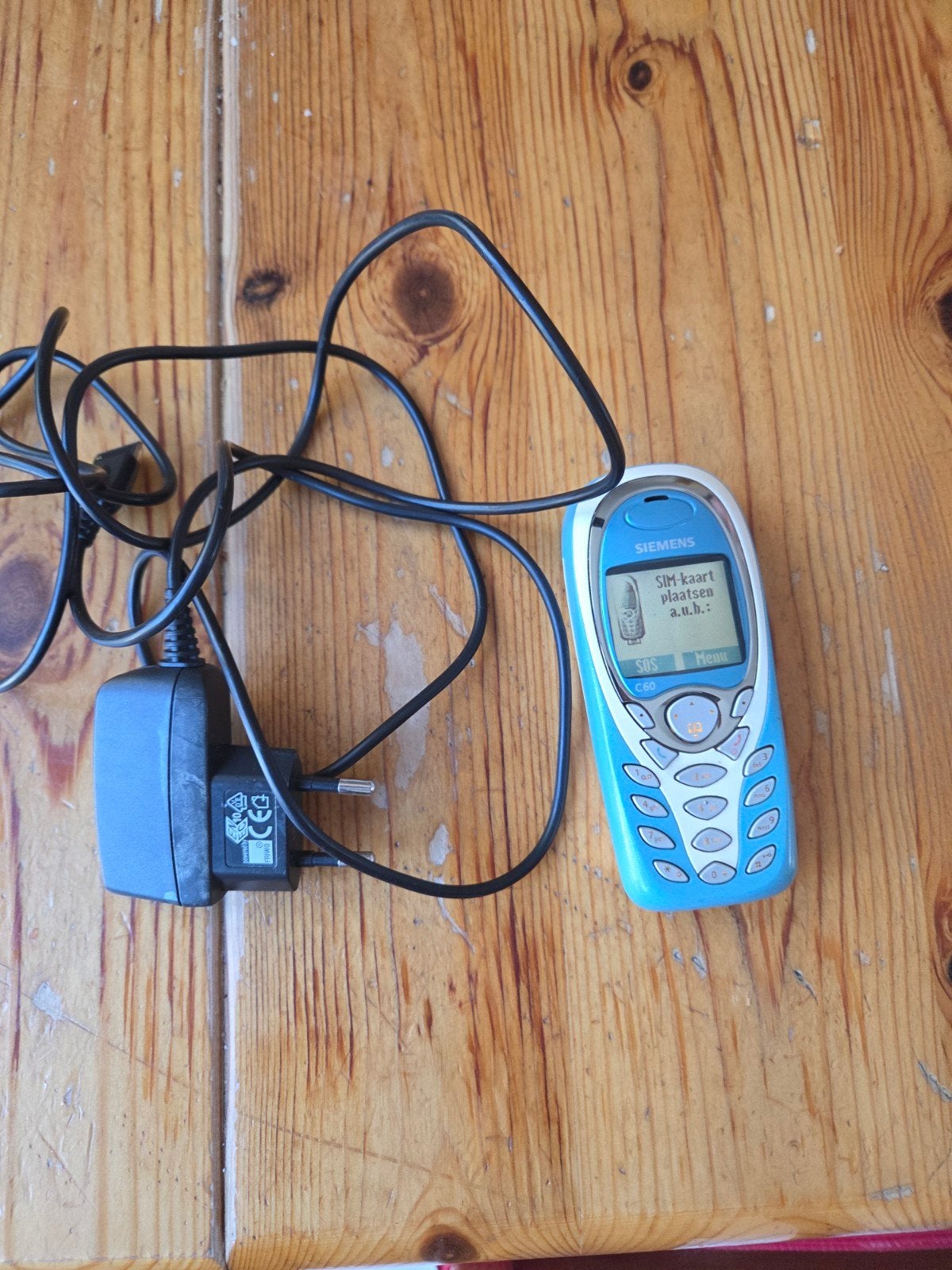 Siemens C60 - Klaar voor gebruik met lader, Gebruikt, Ophalen of Verzenden, Klassiek of Candybar, Zonder simlock