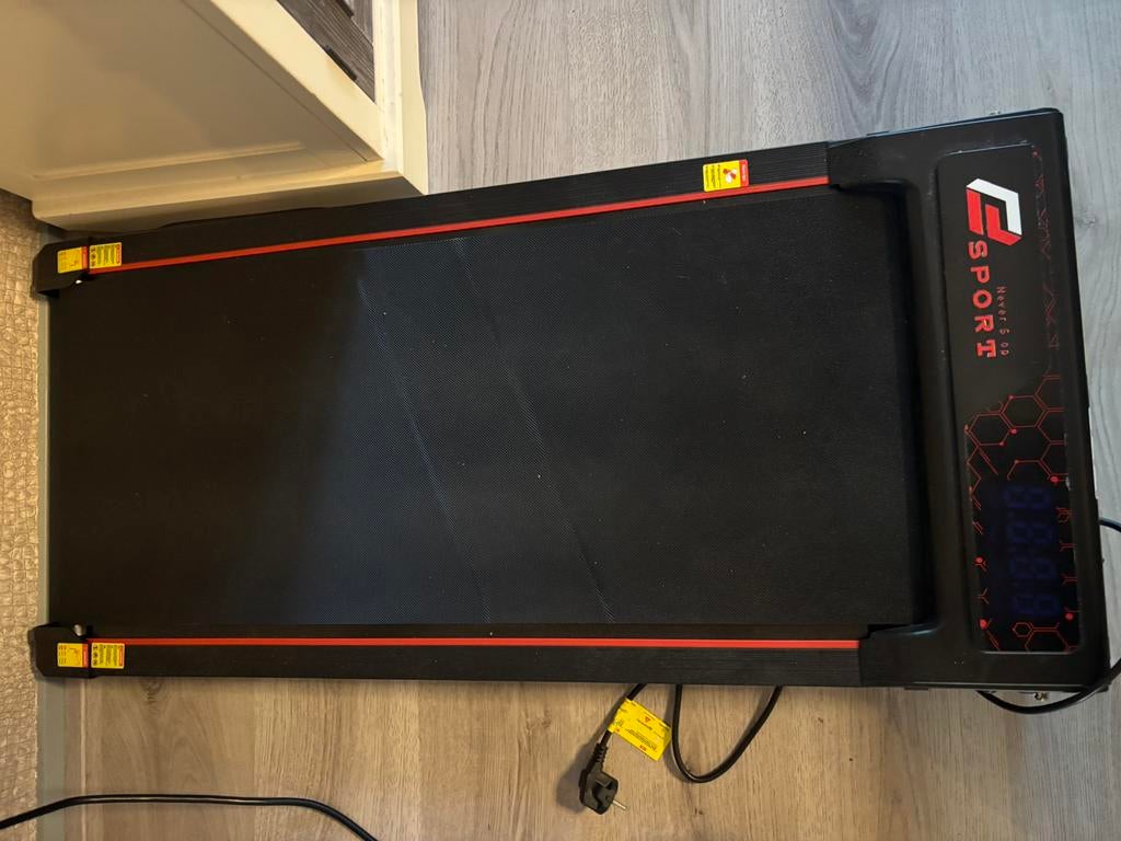 Loopband met 8%helling, Ophalen, Zo goed als nieuw, Loopband