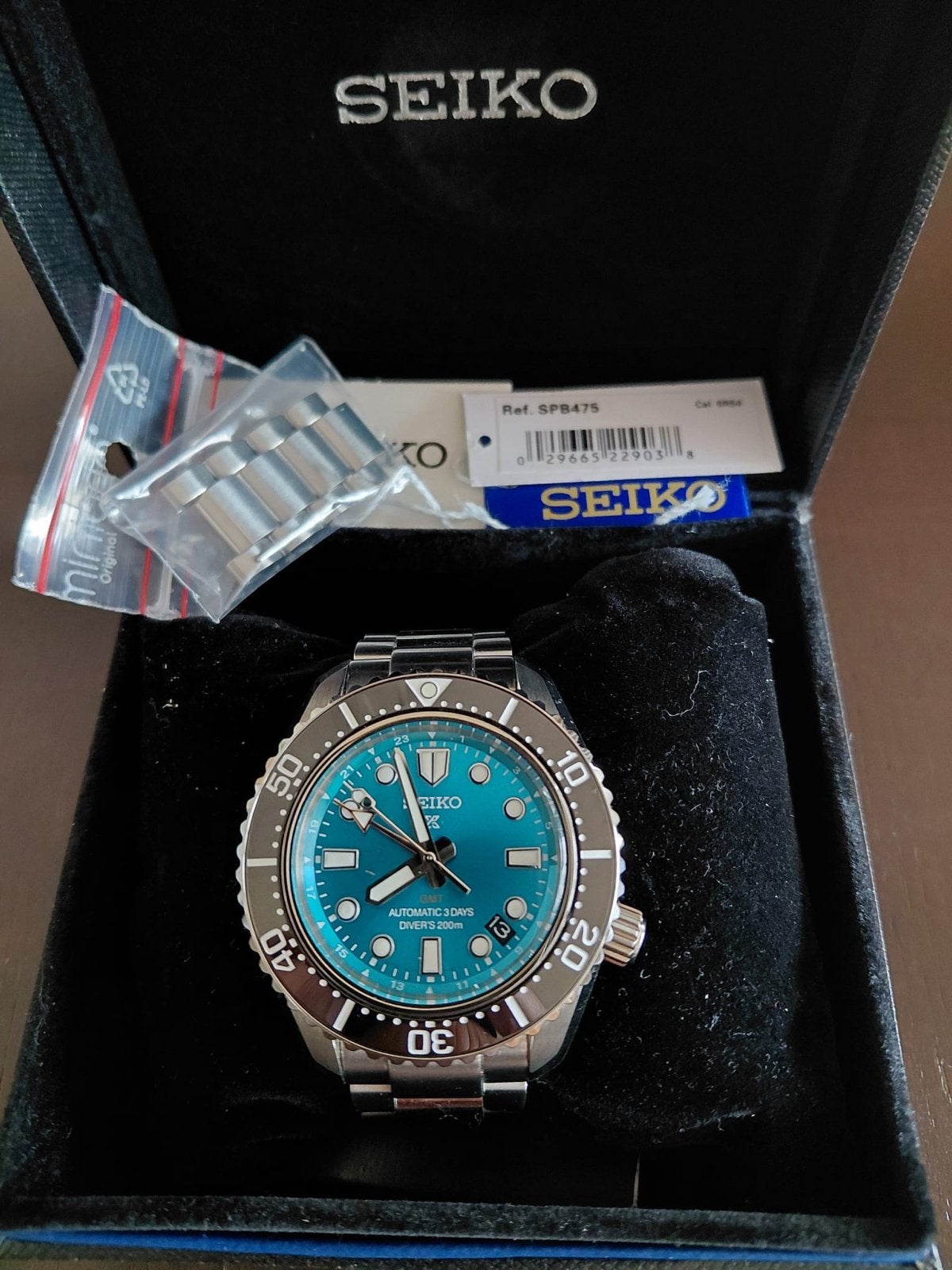 Seiko Prospex SPB475 GMT Duikerhorloge, Seiko, Staal, Polshorloge, Ophalen of Verzenden
