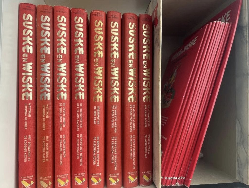 Suske en wiske boeken lecturama, Gelezen, Verzenden, Willy Vandersteen, Meerdere stripboeken