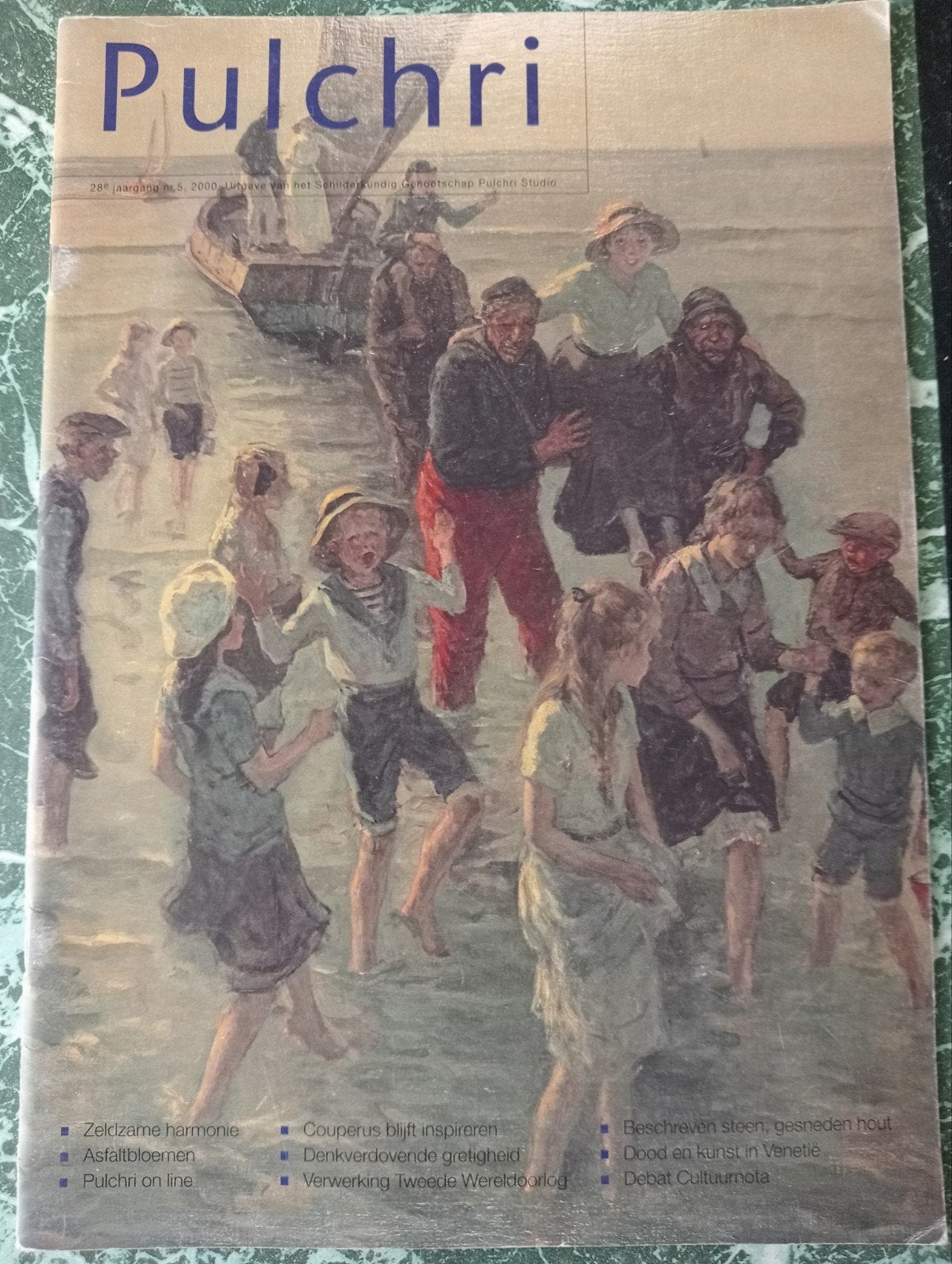 Pulchri Magazine - Kunsttijdschrift in redelijke staat, Ophalen of Verzenden, 1980 tot heden, Nederland, Tijdschrift