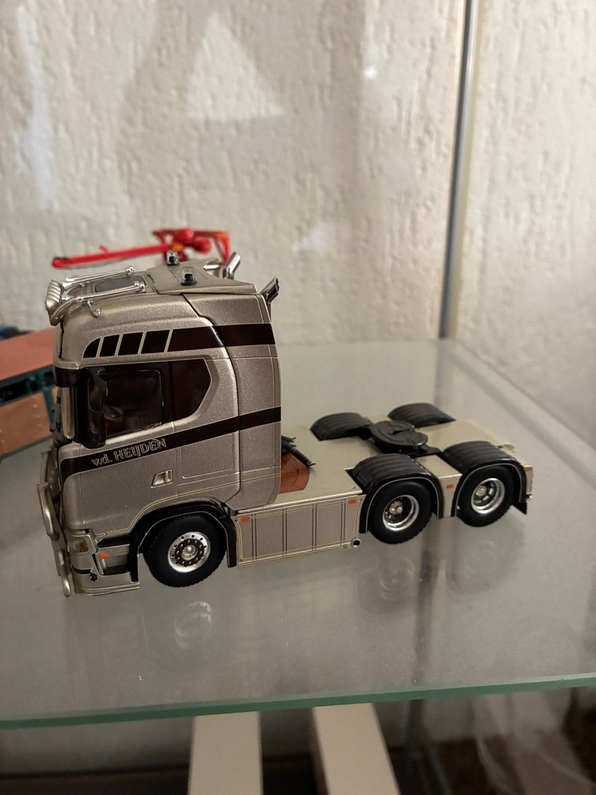 Wsi Scania van der Heijden, Ophalen of Verzenden, Zo goed als nieuw, Bus of Vrachtwagen, Wsi