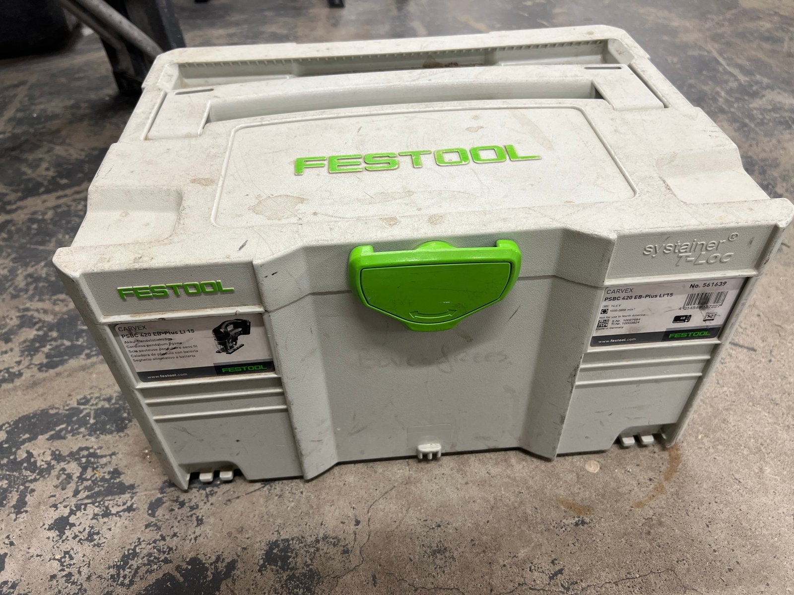 Festool systainer, Doe-het-zelf en Verbouw, Ophalen of Verzenden, Gebruikt