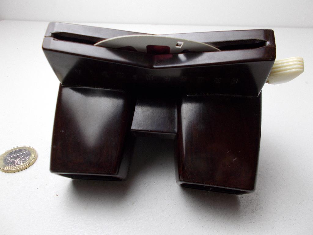 BAKELIETEN VIEWMASTER + 1 SCHIJFJE. (Werkt perfect!) -B-., Ophalen of Verzenden