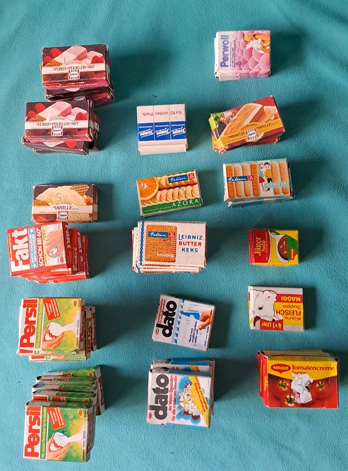 46x mini boodschappen, Ophalen of Verzenden, Winkel, Super of Benzinepomp, Zegels, Bonnen of Punten