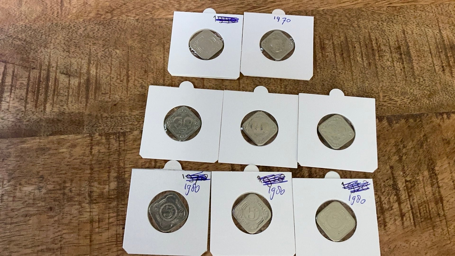 15 herdenkingsmunten koninklijk huis, Ophalen of Verzenden, Koningin Juliana, 5 cent