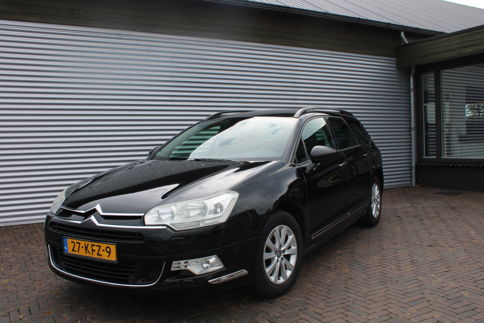 Citroën C5 Tourer 1.6 HDiF Business (bj 2009), Auto's, Voorwielaandrijving, Euro 5, Gebruikt, Zwart