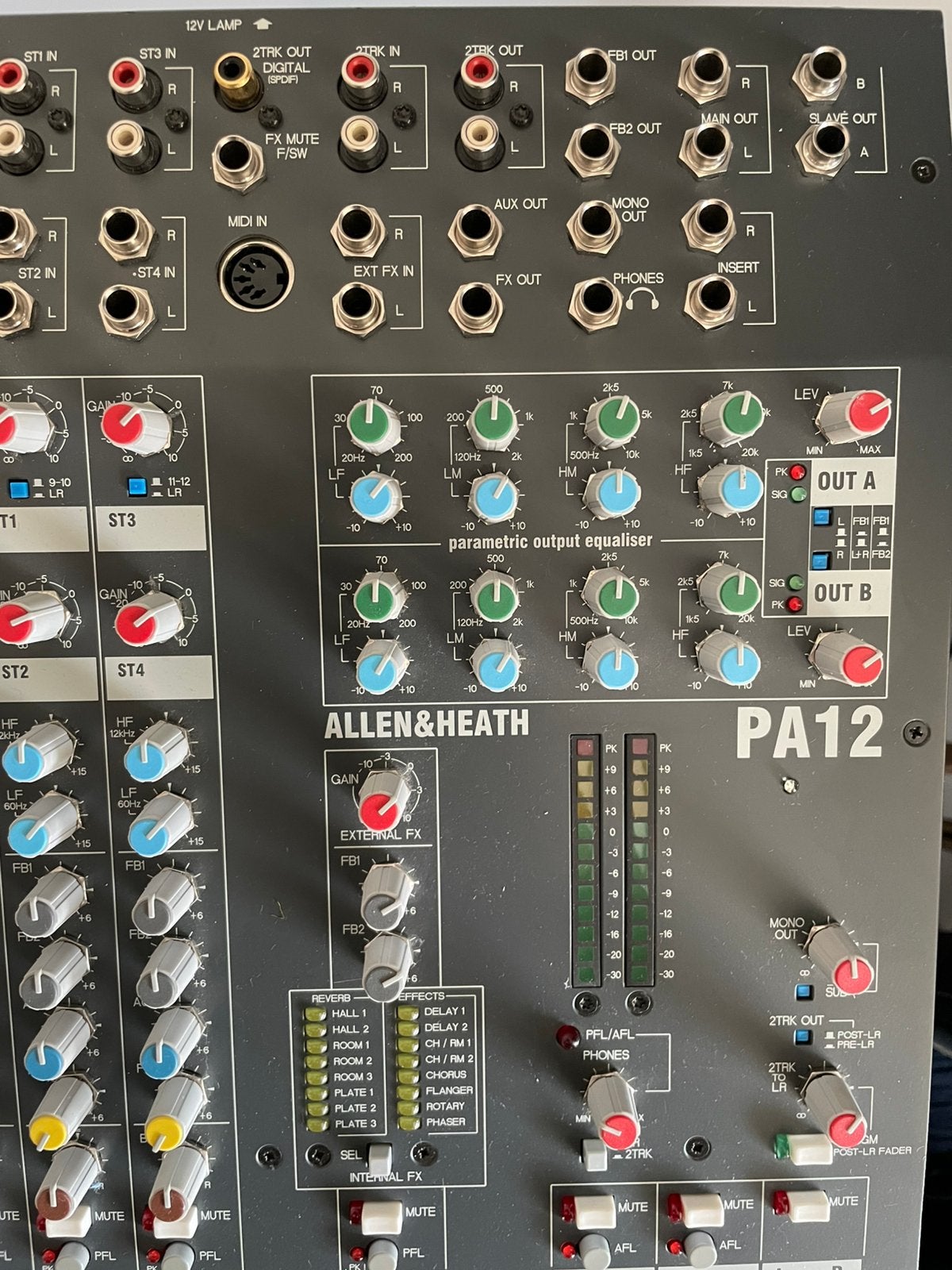 Allen & Heath PA12, Muziek en Instrumenten, Mengpanelen, Ophalen, Zo goed als nieuw