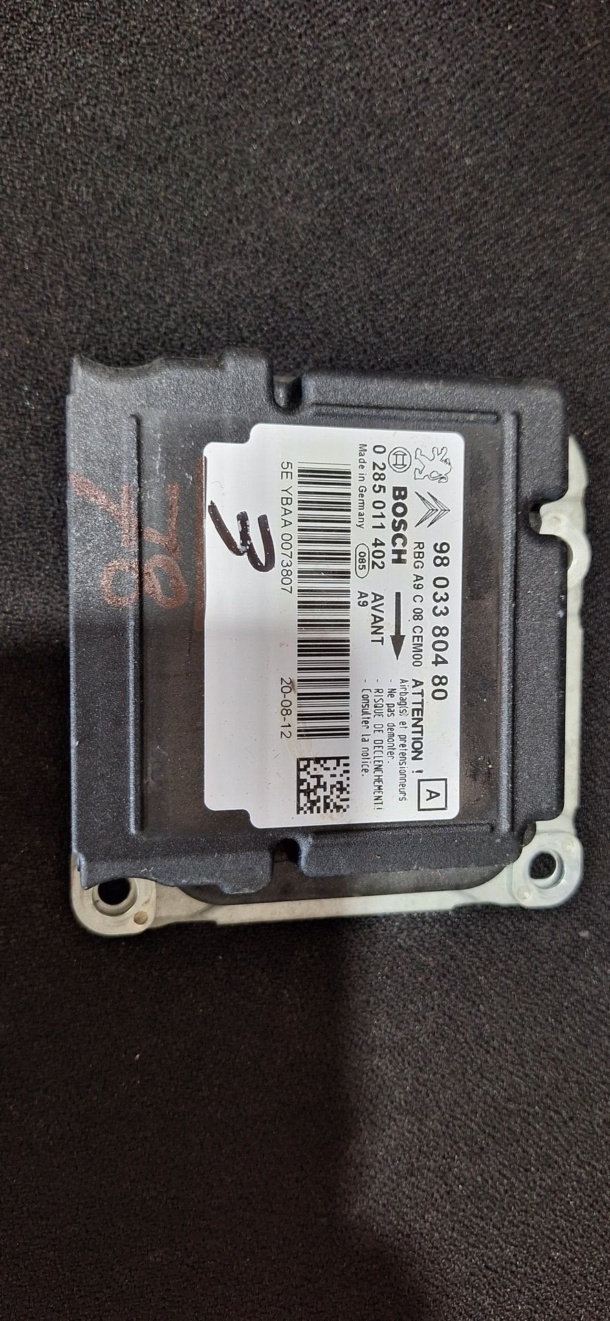 Originele Airbag Stuurmodule Computer Suzuki Swift SX4 Sieme, Gebruikt, -, -, Ophalen of Verzenden