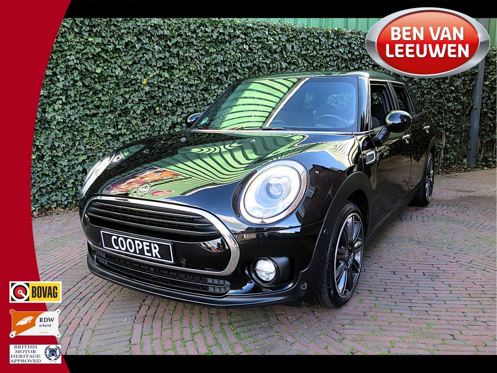 MINI Clubman 1.5 Cooper Chili Business Ed. F54 NL-auto, XL-n, 12 maanden, 136 pk, Gebruikt, Leder en Stof
