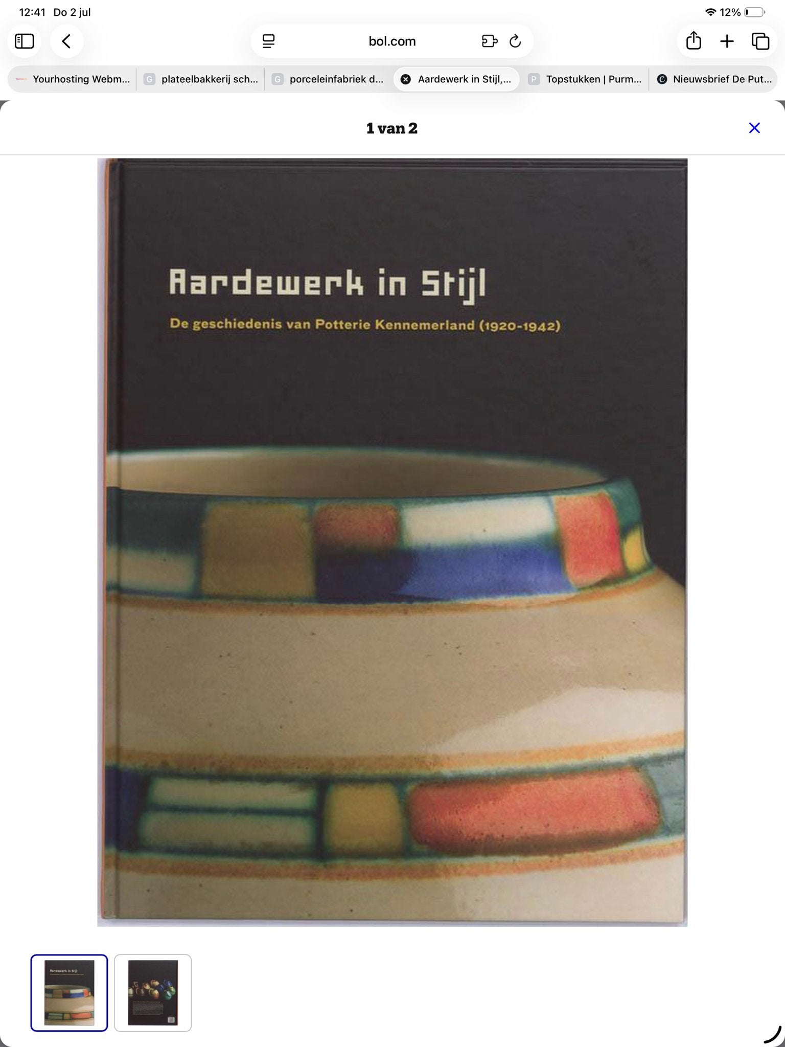 Aardewerk in Stijl: De geschiedenis van Potterie Kennemerlan, Ophalen of Verzenden, Zo goed als nieuw, Overige onderwerpen