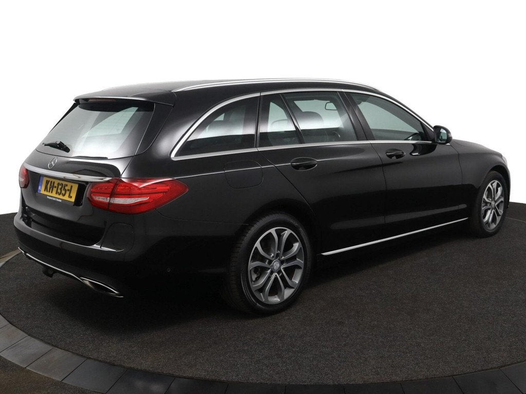 Mercedes C-klasse Estate 350e Cruise Airco Leder Trekhaak, Auto's, Automaat, Achterwielaandrijving, Gebruikt, Euro 6