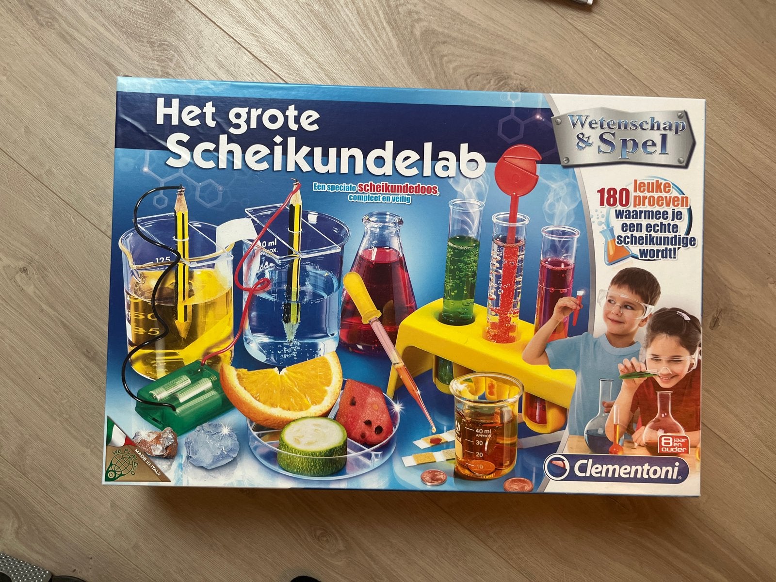 Clementoni Het Grote Scheikundelab - Compleet, Kinderen en Baby's, Ophalen of Verzenden, Gebruikt, Ontdekken
