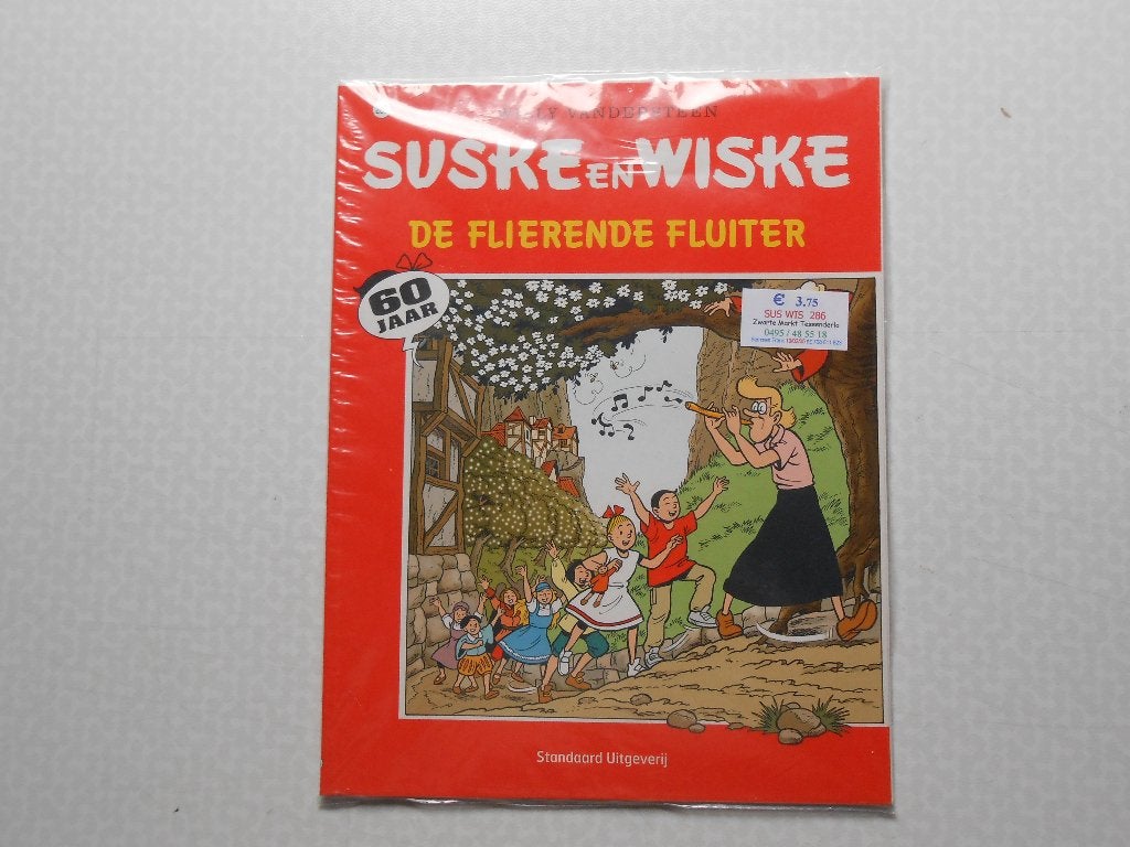 suske en wiske 286 De flierende fluiter 2005 1 ste druk. Ges, Willy Vandersteen e.a., Eén stripboek, Nieuw, Ophalen of Verzenden